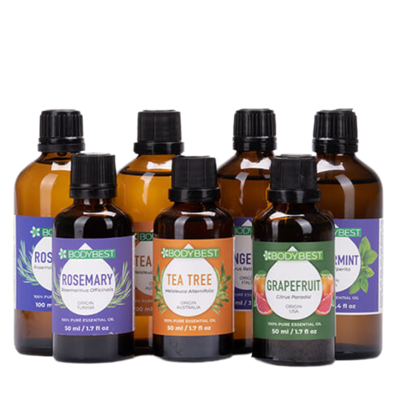 Essential Oils - Natural and Pure Oils extracted from leaf, barks, flowers