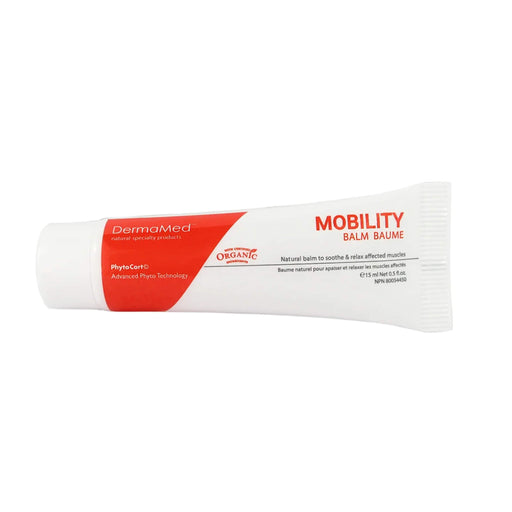 DermaMed Mobility Balm 15ml tube outside of packaging