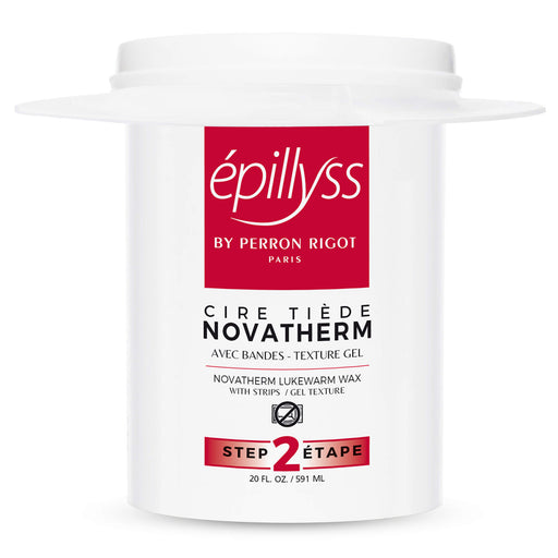 Epillyss Depilatory Wax 20oz can with lid on