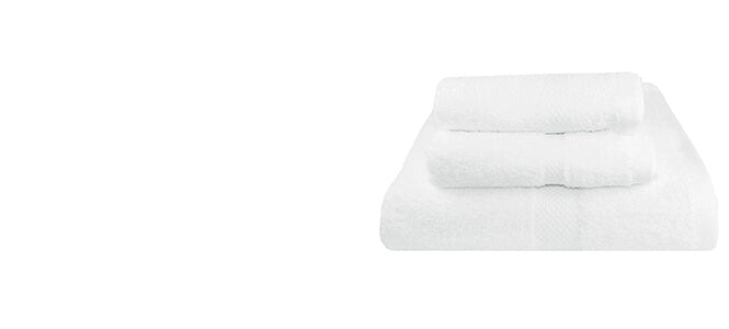 Five Star Spa 3pc towel set stacked