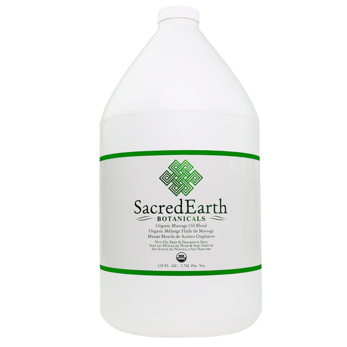 SacredEarth Organic Massage Oil Blend 3.78 L