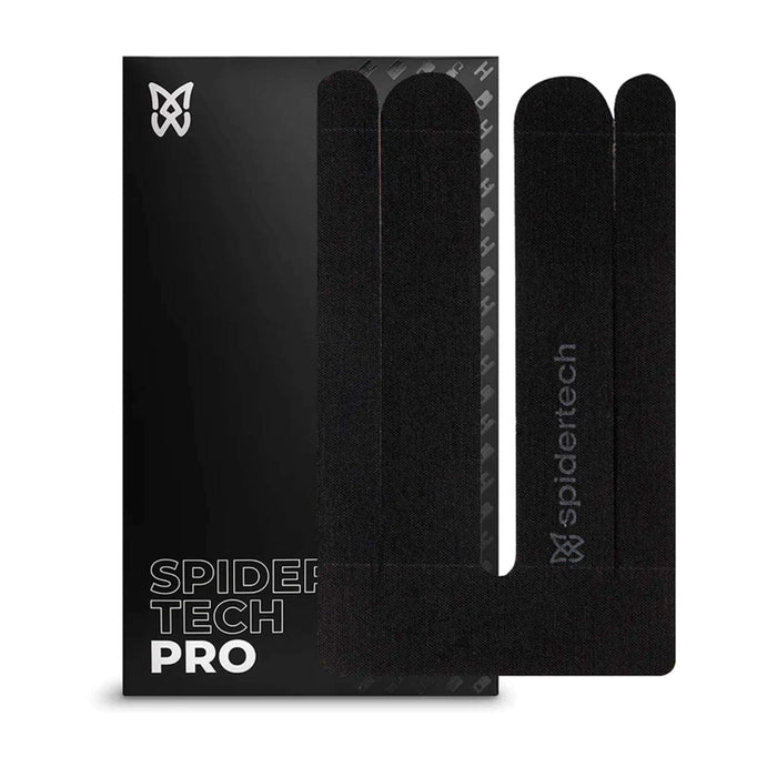 SpiderTech Pro-Cut Kinesiology Tape for Lower Back - Black