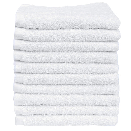BodyBest Standard Face Towels 12x12 or 13x13 stacked
