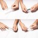 Tweezerman Glass Manicure set in use by female model