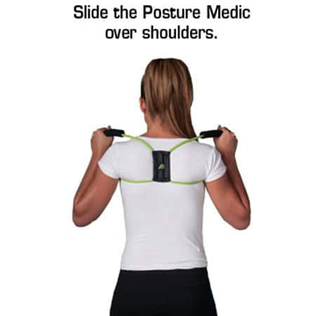 Posture Medic Plus women demonstrating how to wear