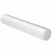 White Foam Rollers long round