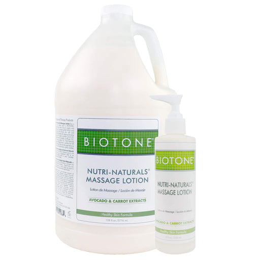 Biotone Nutri Naturals Massage Lotion all sizes
