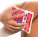 Rapid Relief Instant Hot Pack pack on arm