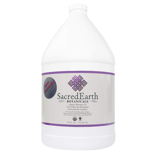 SacredEarth Certified Organic Massage Gel  Gallon