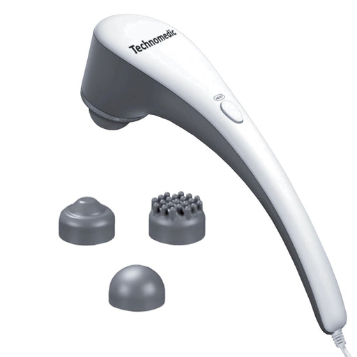 Handheld Heated Percussion Massager with attachments