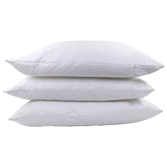 BodyBest Quilted Pillow 3 x pillows stacked
