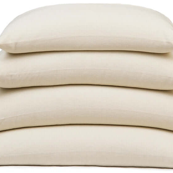 Bodybest Stack of buckwheat sleeping pillows at BodyBest