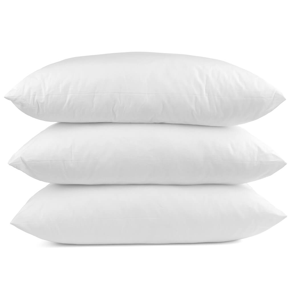 Body Best Dacron Support Pillows Stacked