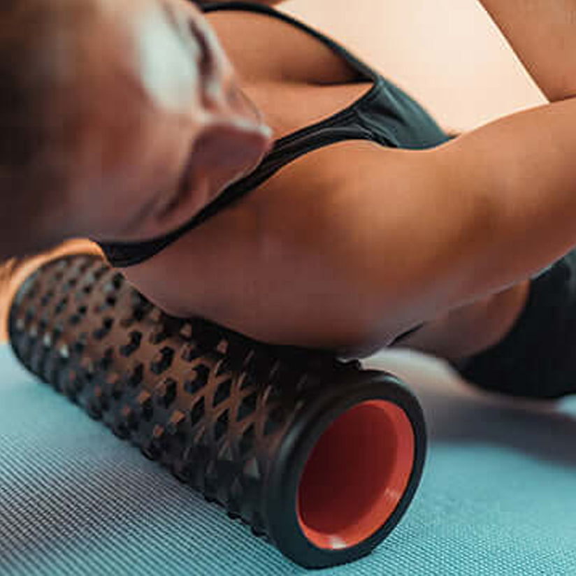 Massager Rollers used on the back to ease muscle tightness
