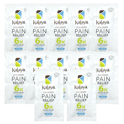 12 packets of Kalaya 6x Pain Relief cream  