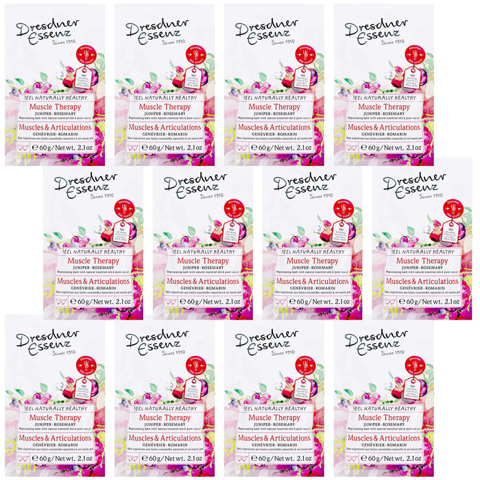 12 packets of Dresdner Essenz Muscle  Therapy bath salts