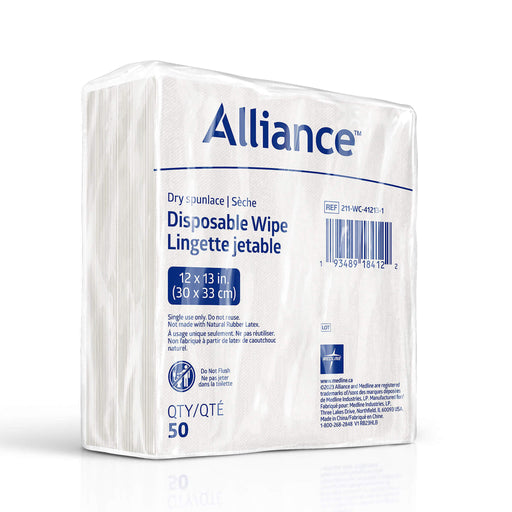 Alliance dry disposable washcloths package of 1000 wipes