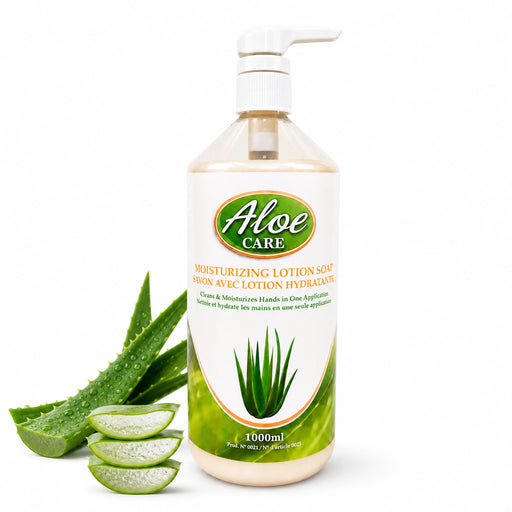 Aloe Care moisturizing hand soap and lotion 1000ml bottle with aloe