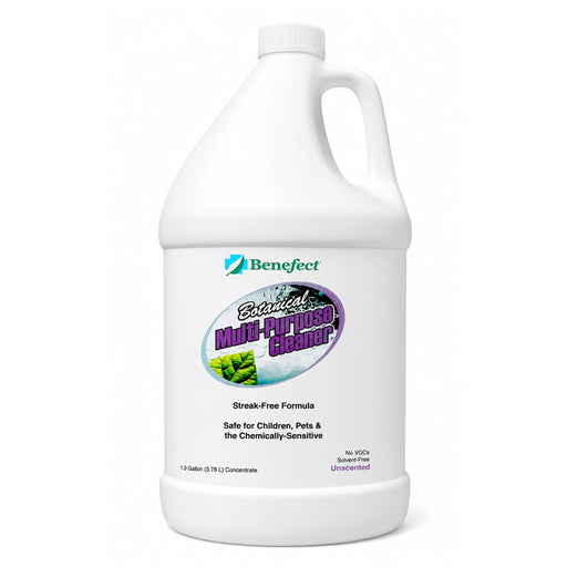 Benefect Multi-Purpose Cleaner 1 Gallon bottle, professional botanical cleaner for hard surfaces, large refill container with handle