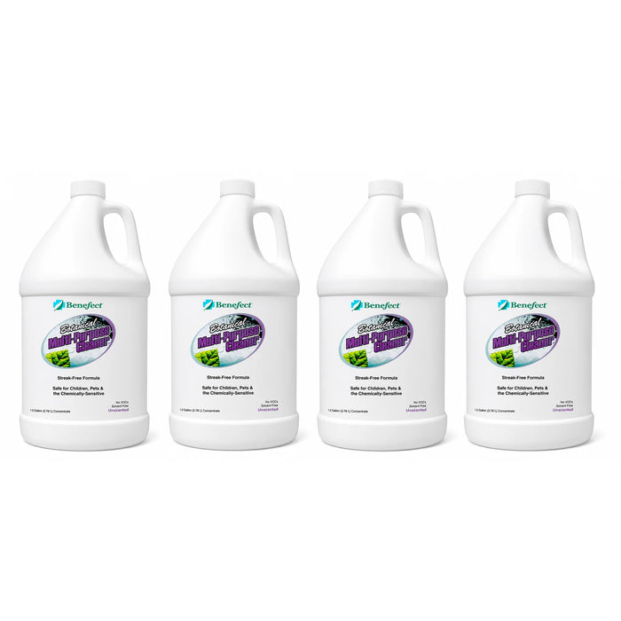 4 gallon of Benefect Multi-Purpose Cleaner against the white background