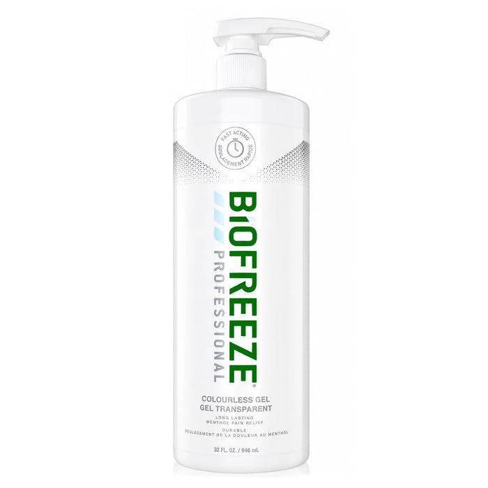 Biofreeze® Professional Gel Pump Bottle | Clinical Cooling Therapy Canada