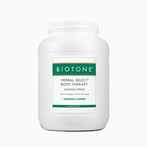 Biotone Herbal Select Body Therapy Massage Creme one gallon