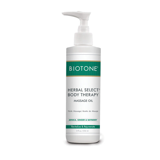 BIOTONE® Herbal Select Body Therapy Massage Oil eight fluid ounces