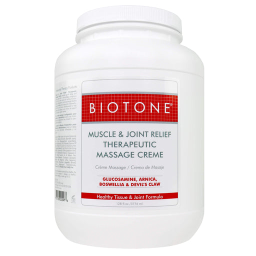 Biotone Muscle & Joint Relief Creme 128 oz jar