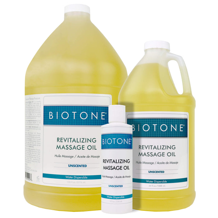 Biotone Revitalizing Massage Oil 3 available sizes