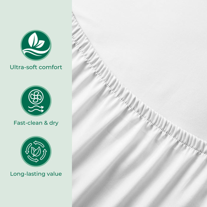BodyBest Microfiber Sheets Set - 3 Pieces