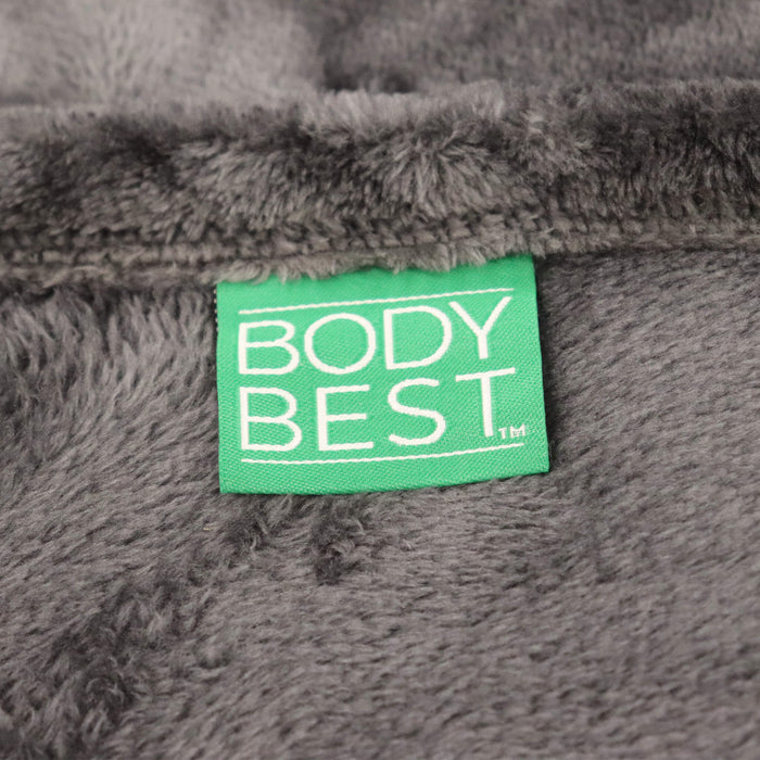 Body Best branded plush fleece table blanket