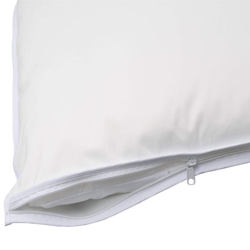 BodyBest Premium Barrier Pillow Protective 20 x 26 Zipper open showing pillow