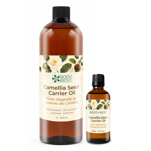 BodyBest Camellia Seed Carrier Oil 1 L and 100ml hero image 