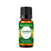 Body Best Cedarwood Essential Oil, 10 ml amber glass bottle with brown cap and green cedarwood label displayed on a white background.