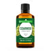 Body Best Cedarwood Essential Oil, 50 ml amber glass bottle with brown cap and green label featuring cedarwood botanical imagery on a white background.