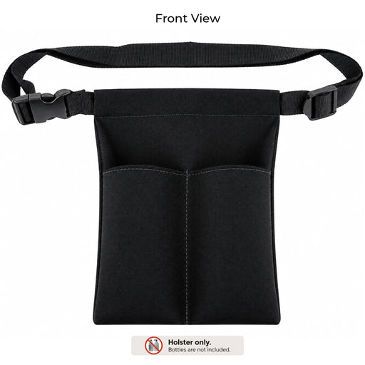 Front view of BodyBest Double Holster BodyBest Double Holster for Lotion Bottles