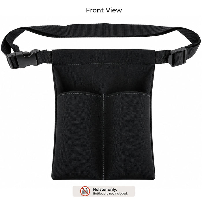 Front view of BodyBest Double Holster BodyBest Double Holster for Lotion Bottles