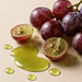 BodyBest Grapeseed carrier oil ingredient image, grapes with grapeseed oil drops