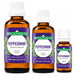 BodyBest Peppermint essential oil 100ml, 50ml and 10ml hero image amber glass bottle on white background