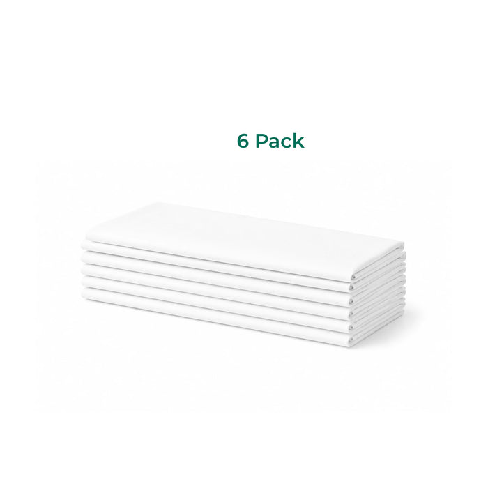 6 pack of Body Best T220 percale pillowcase 21 x 34 inch 