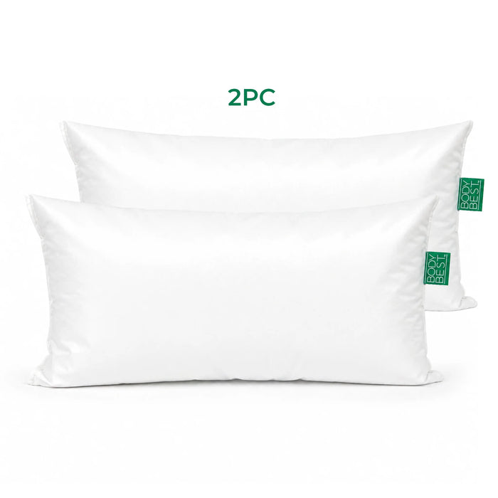 BodyBest vinyl covered pillows 7x15 inch massage support cushions available in 2 pack sets