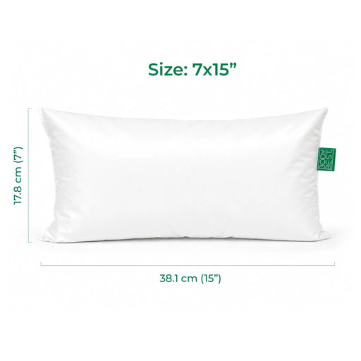 BodyBest vinyl covered pillows 7x15 inch massage support cushion dimensions