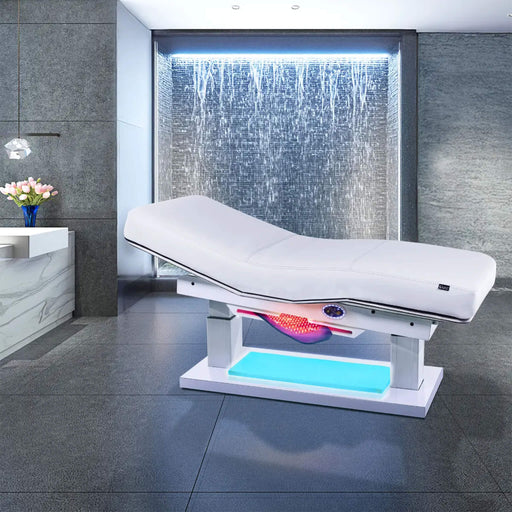 Cascade™ Wellness Treatment Table shown in spa setting