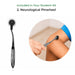 neurological pinwheel in use on patient's hand