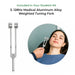 128Hz medical aluminium alloy weighted tuning fork in use