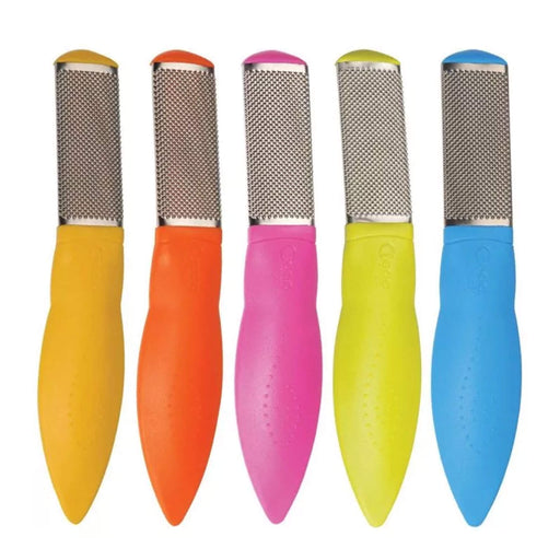 Credo Pop Art Flat Callus Rasp available in multiple fun colours