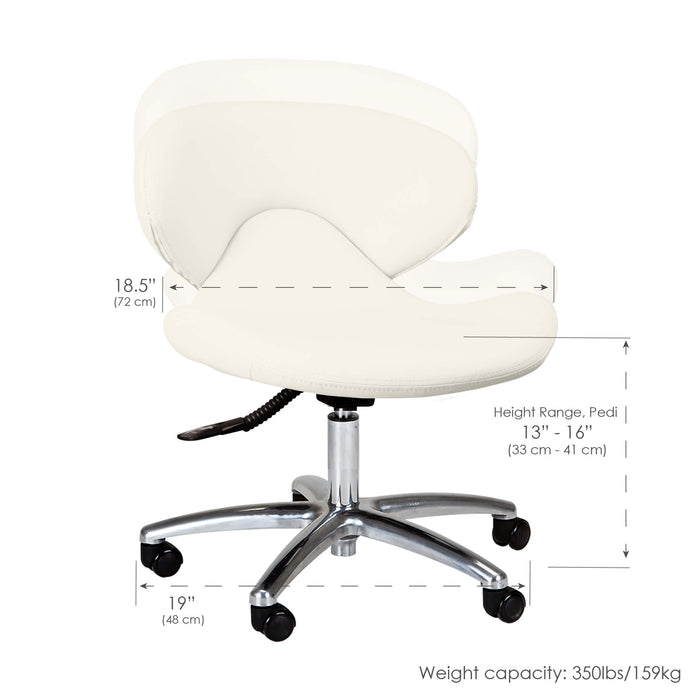 EarthLite Levitate Pedi Stool product specifications