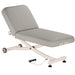 Earthlite Ellora Vista Electric Lift Tilt Top Treatment Table colour Sterling back up with foot pedal