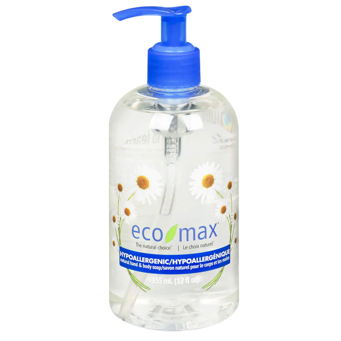 Ecomax Natural Hand Soap Hypoallergenic with pump