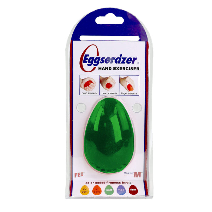 Eggsercizer Hand Exerciser Green in package